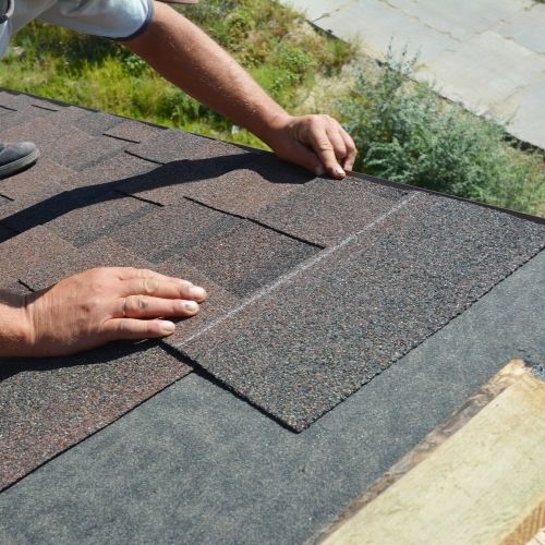 Installing shingles