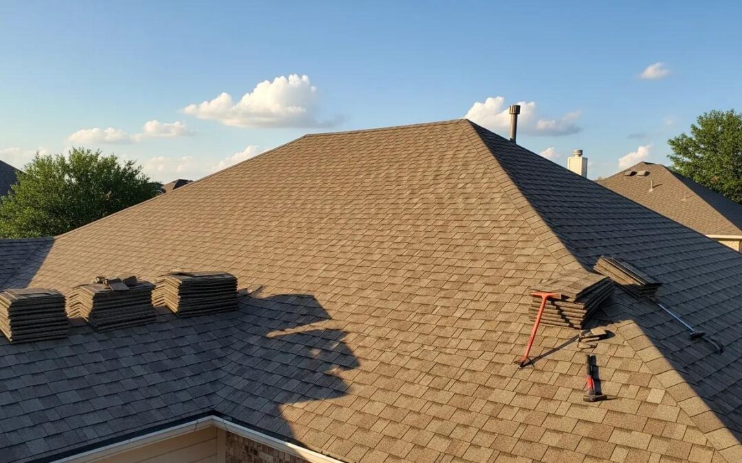 Residential roof in Texas highlighting the importance of roof maintenance and replacement